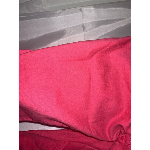 ELLE Women's Solid Bright Pink Mid-Rise Skinny Denim Jeans Pants Size 10 - Picture 9 of 11